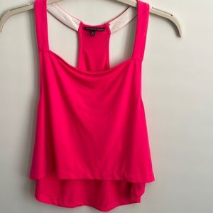 VS Hot pink crop top
